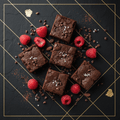 TITAN Dark Chocolate Pea Protein Brownie Bites Snack