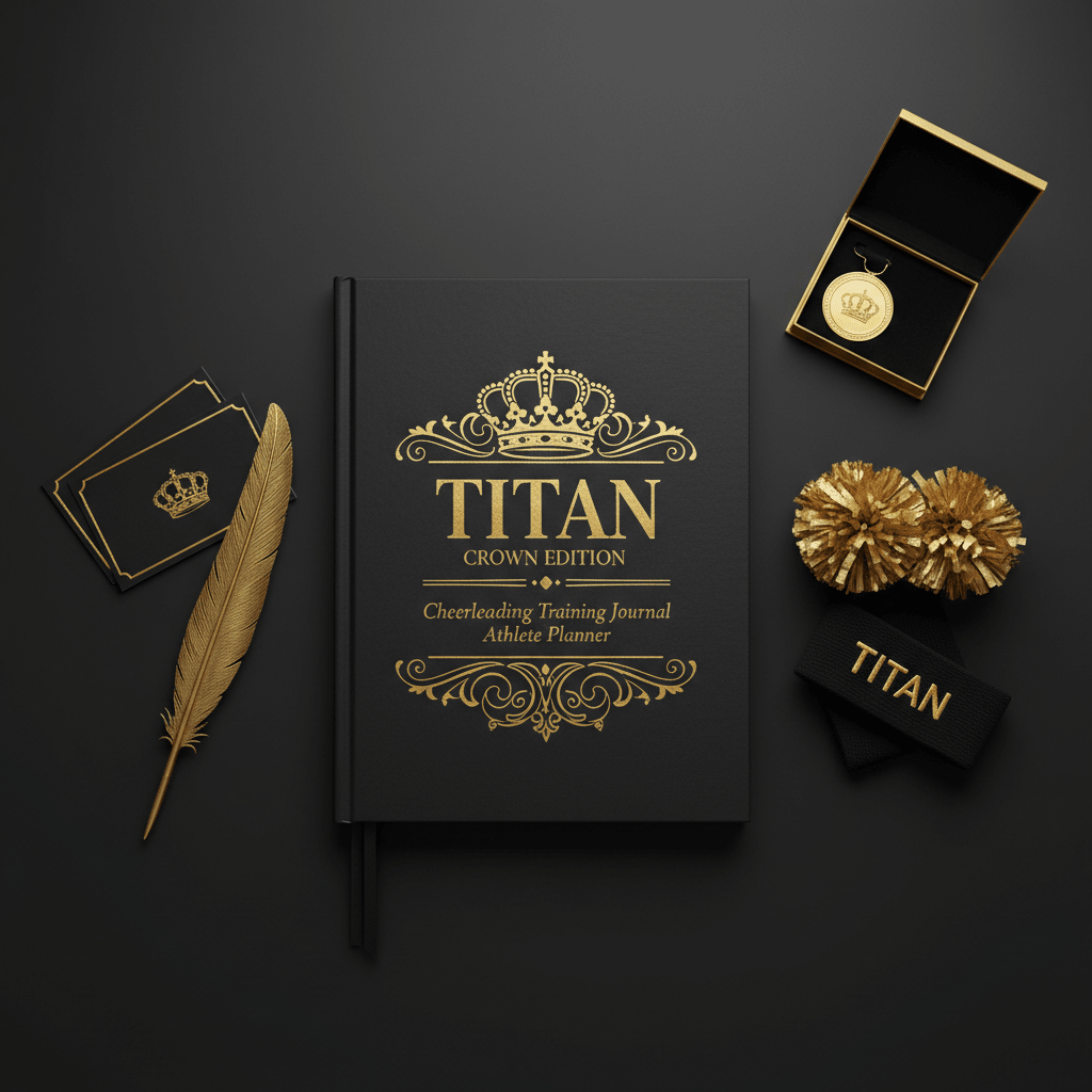 TITAN Crown Edition Cheerleading Training Journal