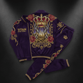TITAN Crown Edition The Crown Bearer Tracksuit Royal Purple Gold