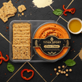 TITAN High-Protein Roasted Red Pepper Hummus Snack Pack