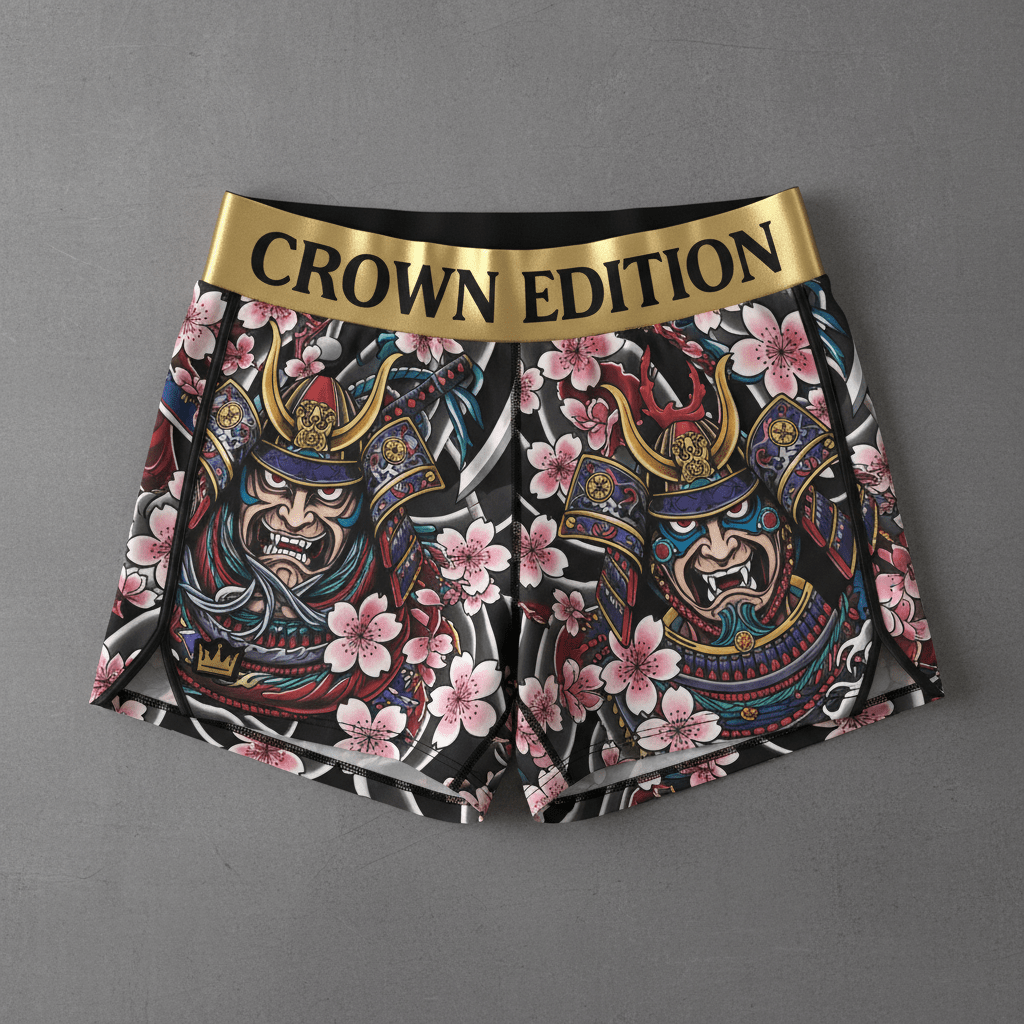 TITAN Women's Sakura Warrior Shorts — Hanami Edition