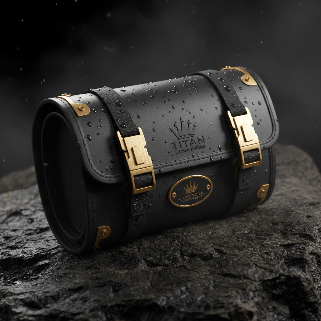 TITAN MapOps Elite Tactical Waterproof Map & Document Case — Crown Edition
