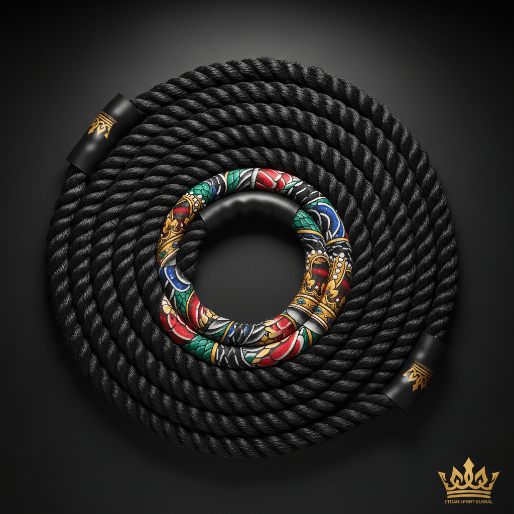 TITAN Crown Edition Battle Rope 50ft