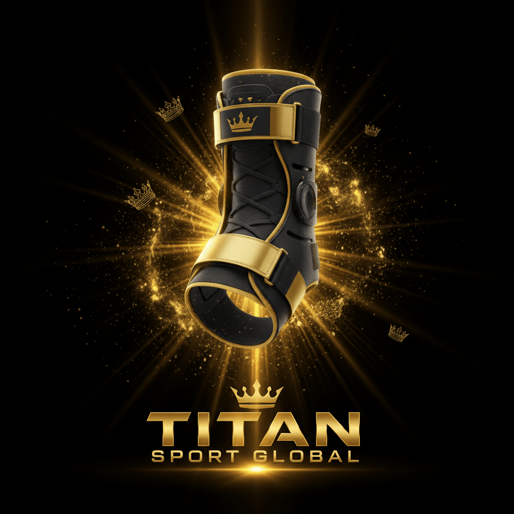 TITAN SPORT GLOBAL pro ankle brace lace-up stabilizer