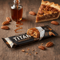 TITAN Vegan Protein Bar Maple Pecan Pie Crown Edition — 20g protein premium product shot