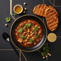 TITAN Tunisian Vegan Lablabi Chickpea Soup Breakfast Bowl