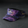TITAN Galaxy Crown Athletic Visor flat lay