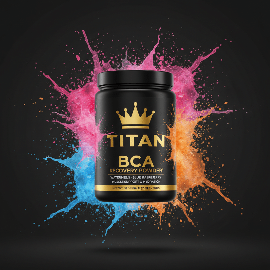TITAN BCAA Recovery Powder - 2:1:1 Amino Acid Formula 30 Servings
