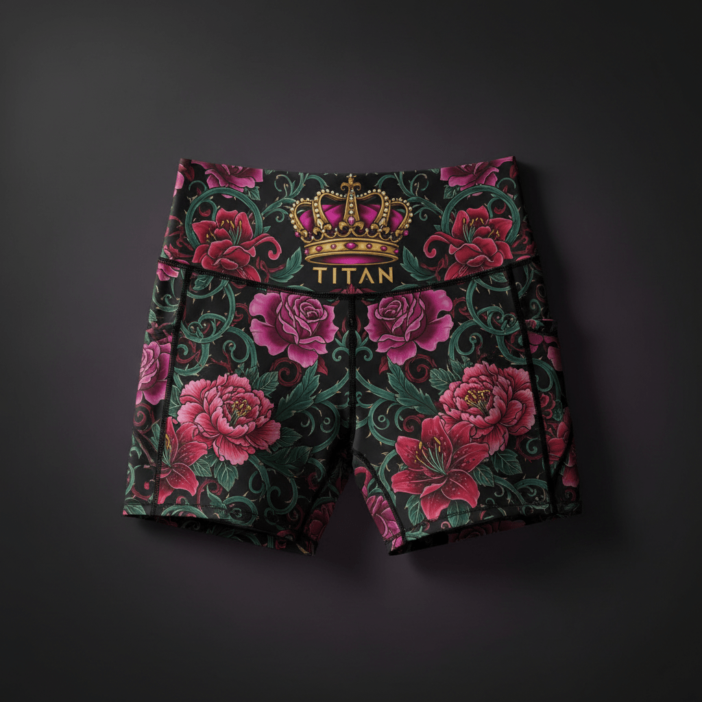 TITAN Women's Training Shorts - High Waist