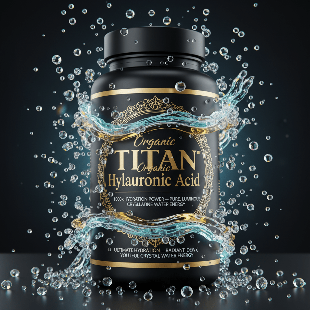 TITAN Organic Hyaluronic Acid - Joint Lubrication & Skin Hydration