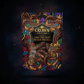 TITAN Protein Pretzel Dark Chocolate — Crown Edition bold tattoo-style artwork
