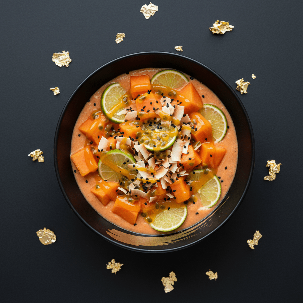 TITAN Papaya Lime Enzyme Protein Fruit Bowl