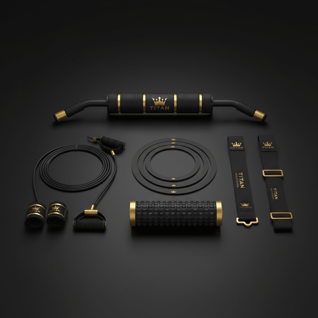TITAN All-In-One Swimmer's Open Water Training Home Gym Kit — Crown Edition