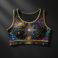 Shine Like Stars Women's Crop Top — TITAN Crown Edition tattoo artwork