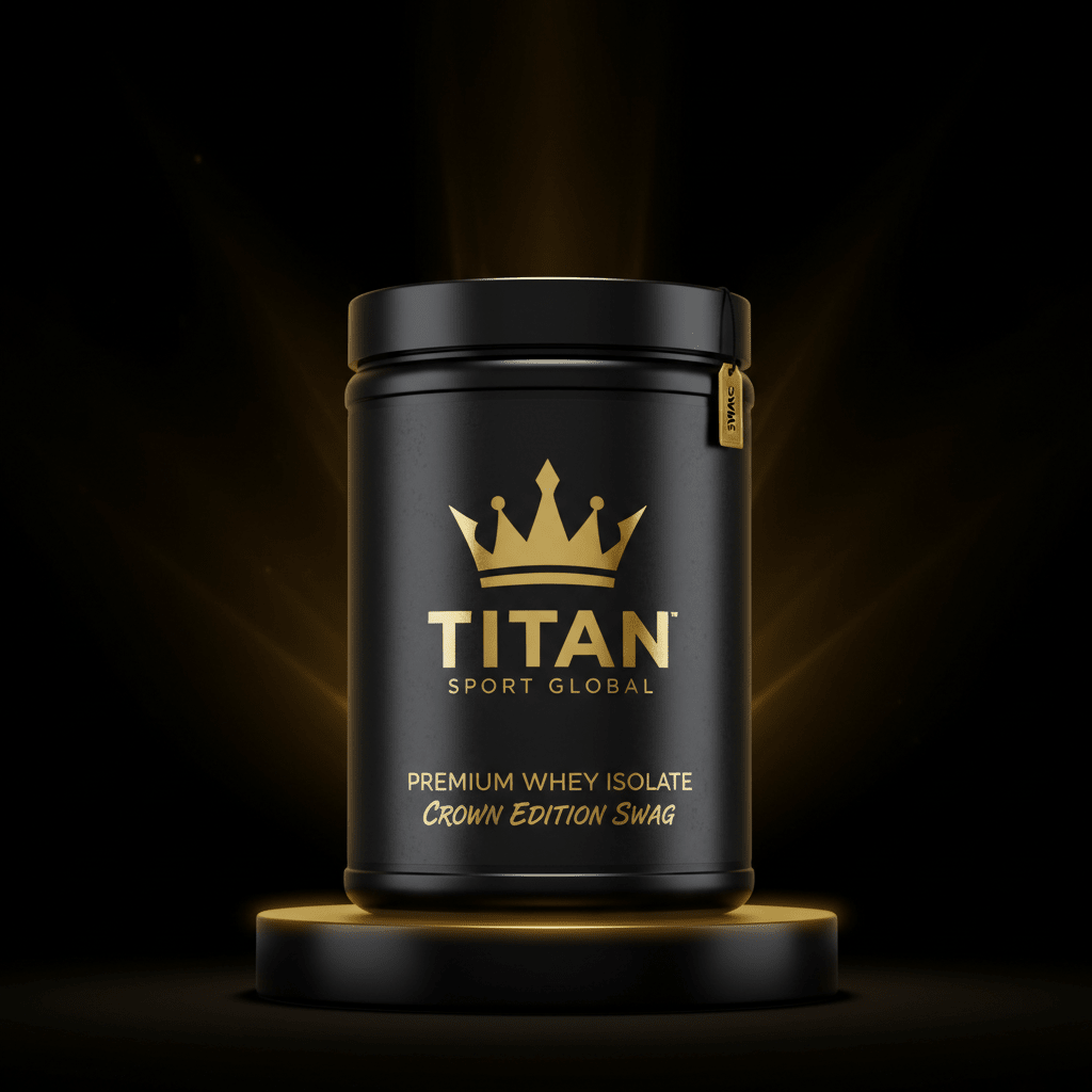 TITAN Whey Isolate Protein — Midnight Crown SWAG