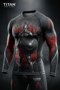 TITAN Men's Spartan Warrior Long Sleeve Thermopylae Edition