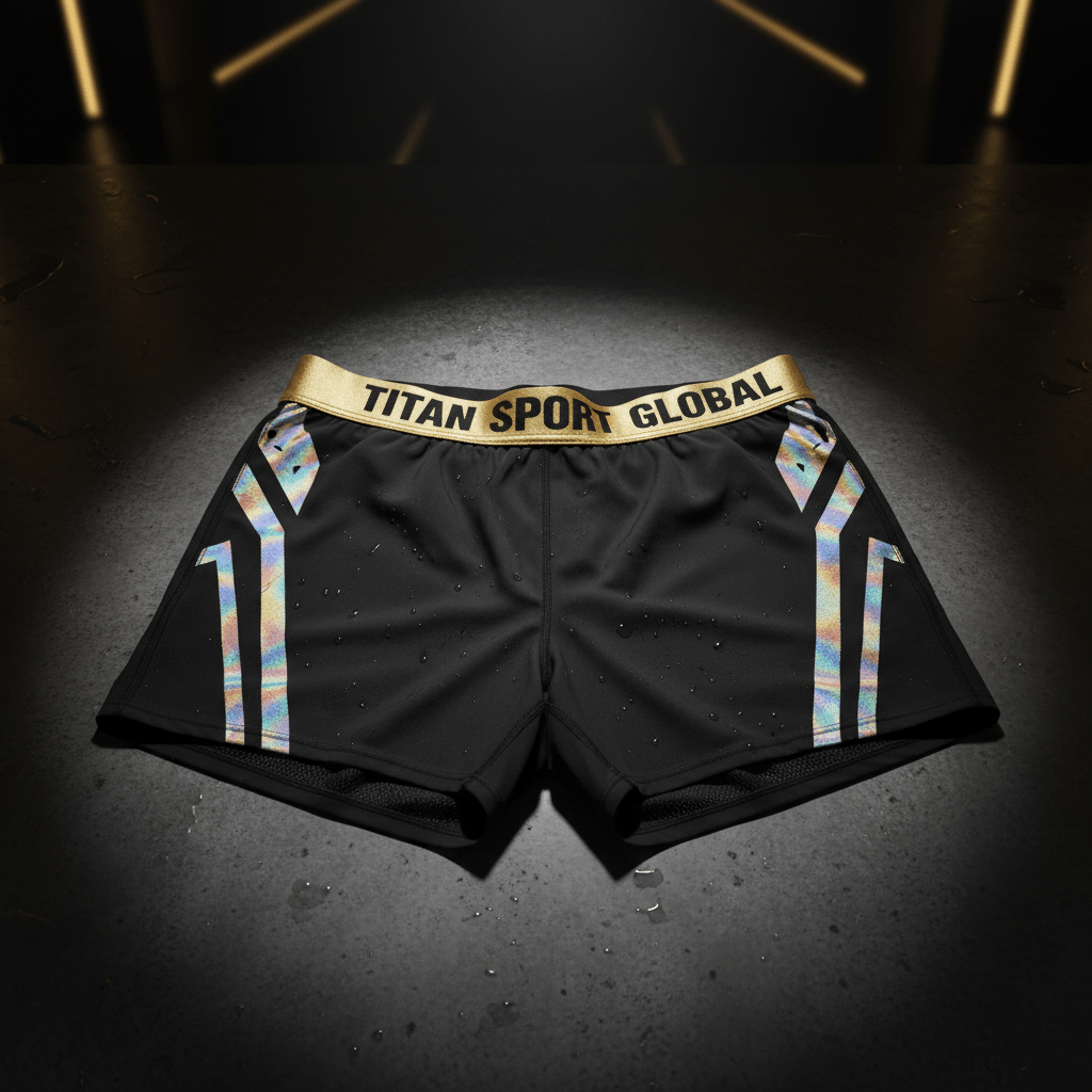 TITAN Swim Drag Shorts Crown Edition