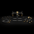 TITAN All-In-One Push Day Shoulder & Tricep Home Gym Kit — Crown Edition