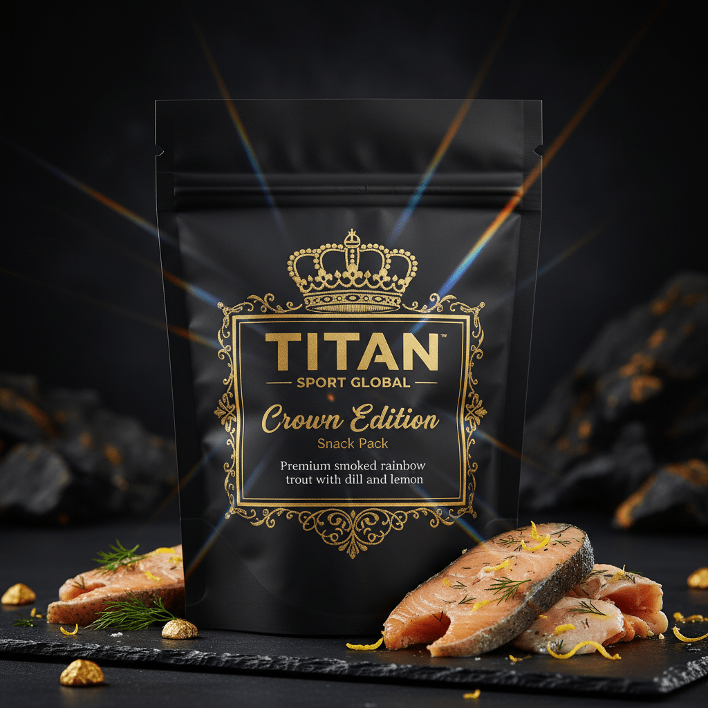 Crown Smoked Rainbow Trout Snack Pack - TITAN SPORT GLOBAL