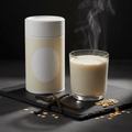 TITAN Protein Oat Milk Powder – Vanilla, premium product photography
