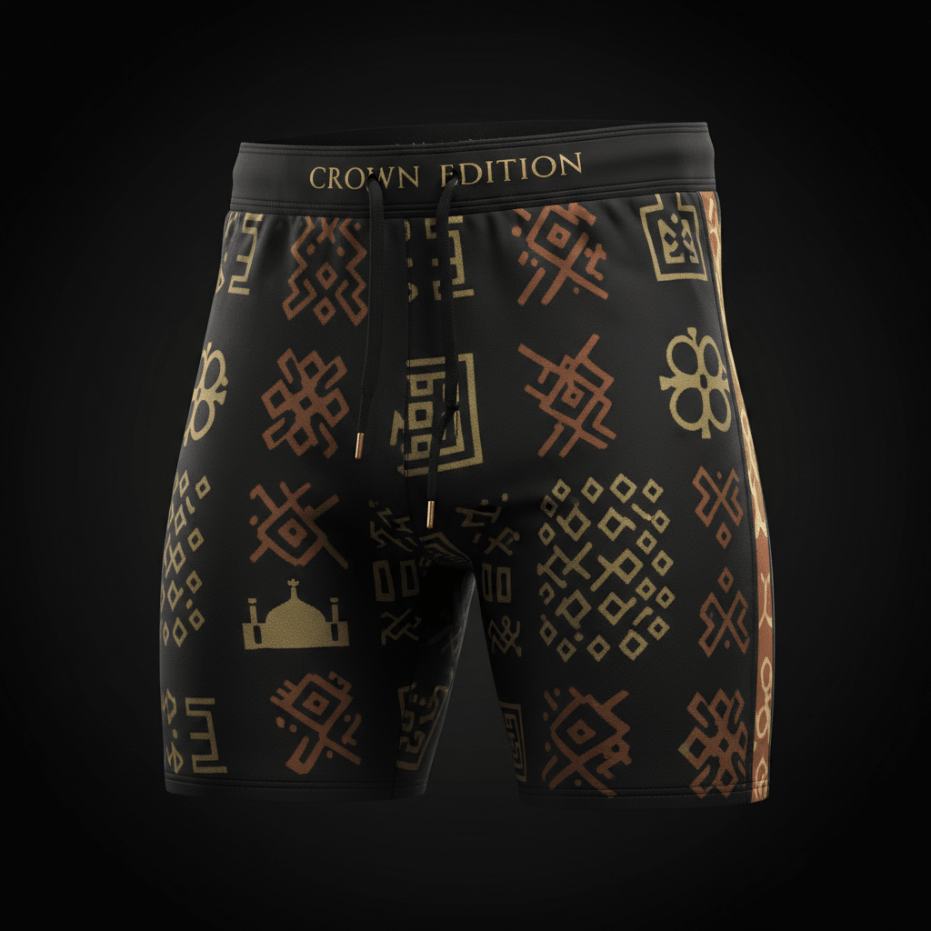 TITAN Mali Empire Training Shorts — Mansa Edition
