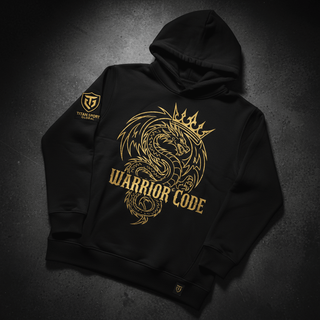 Warrior Code Tribal Dragon Hoodie — TITAN SPORT GLOBAL
