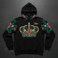 TITAN Men's Tropical Crown Pullover Hoodie flat lay