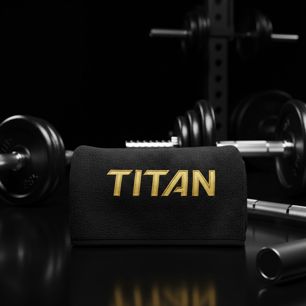 TITAN Gym Towel - Microfiber Workout Towel