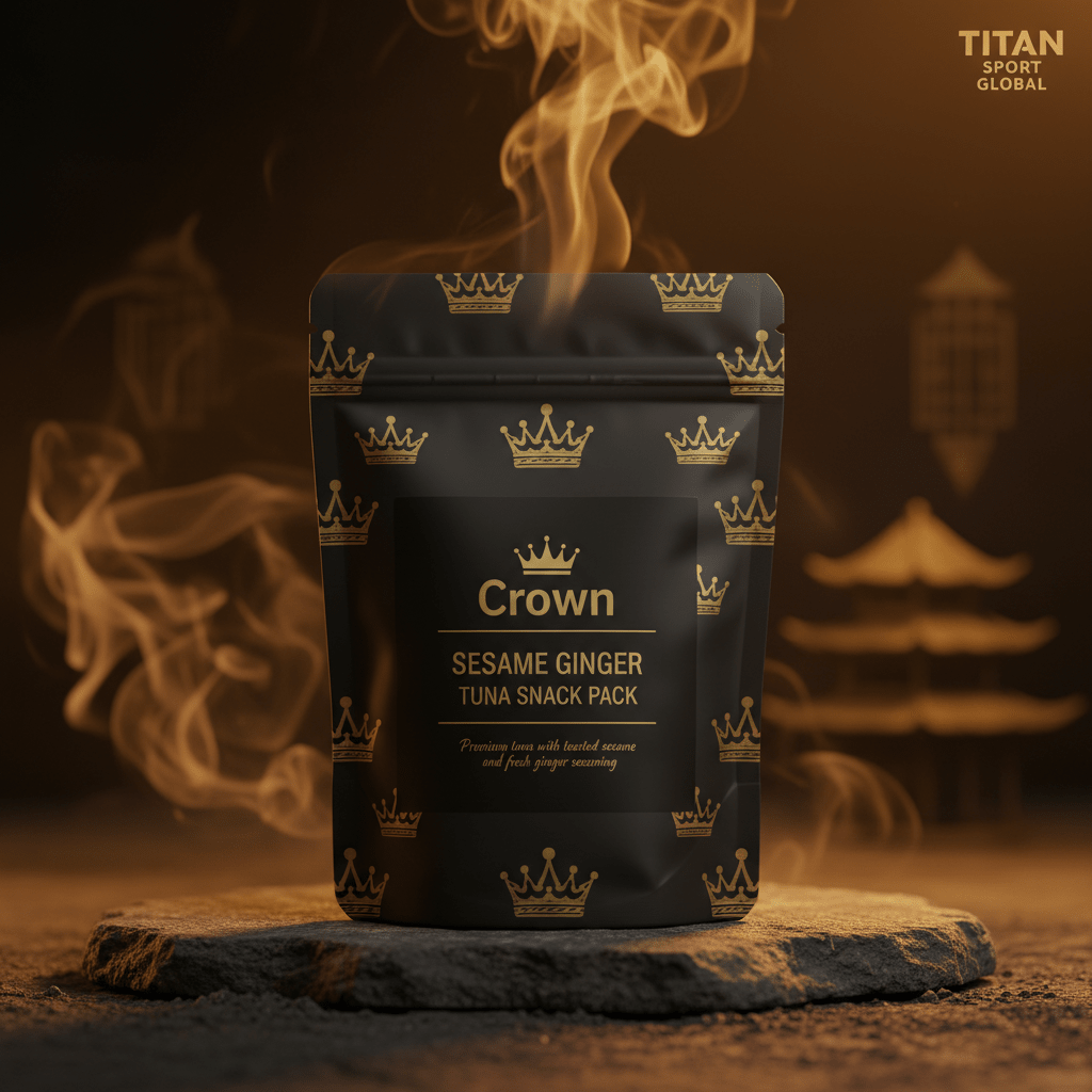 Crown Sesame Ginger Tuna Snack Pack - TITAN SPORT GLOBAL