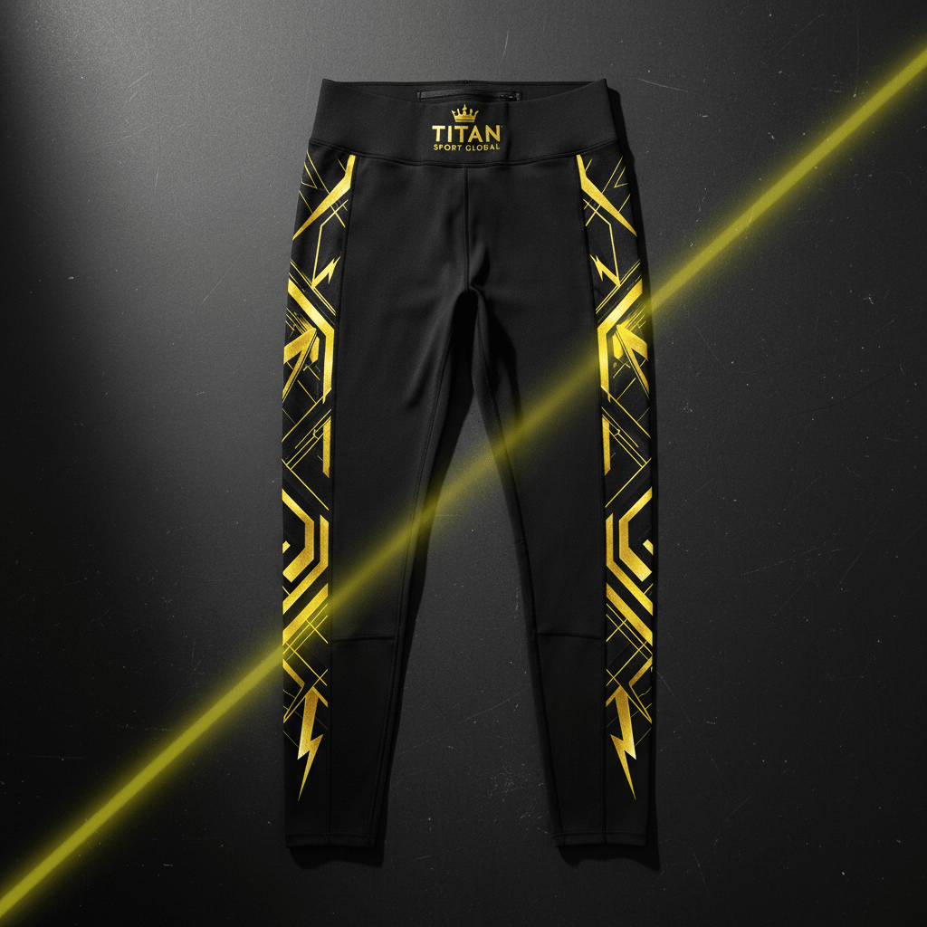 TITAN Compression Tights Performance Recovery Leggings 20-30 mmHg with Zippered Pocket