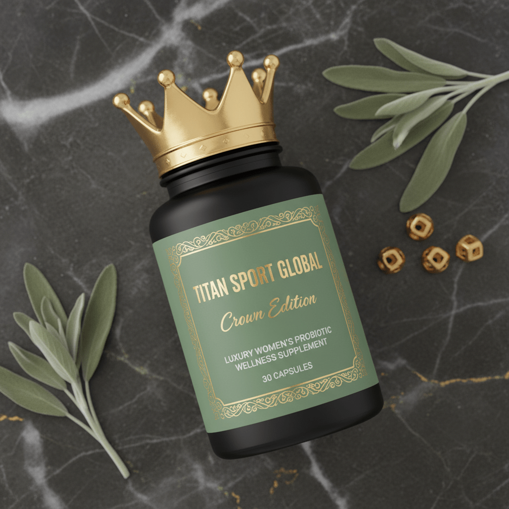 TITAN Crown Edition Luxury Women's Daily Probiotic Capsules