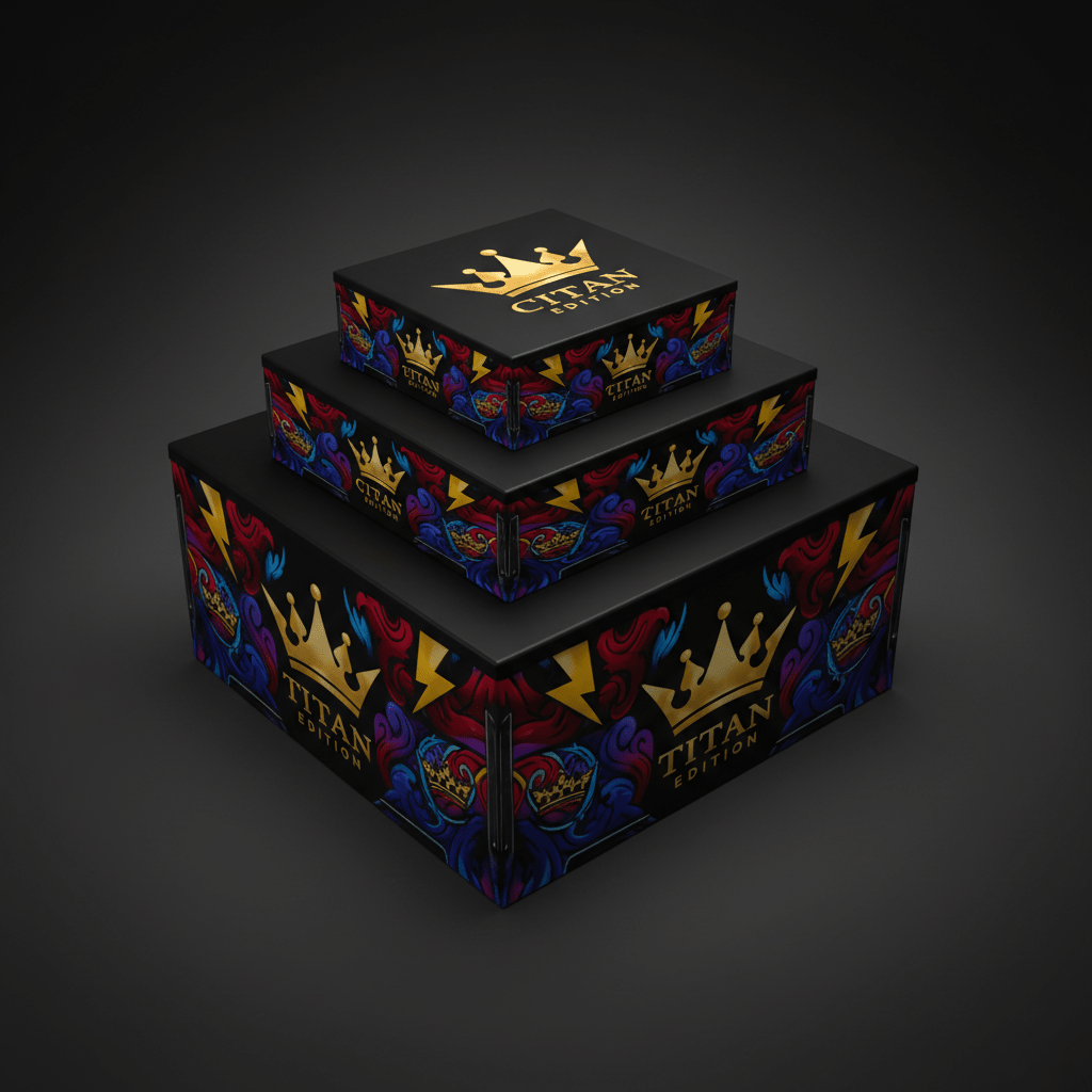 TITAN Crown Edition Plyo Box Set of 3
