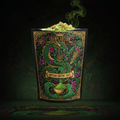 TITAN Overnight Oats Kit Matcha Green Tea — Crown Edition bold tattoo-style artwork