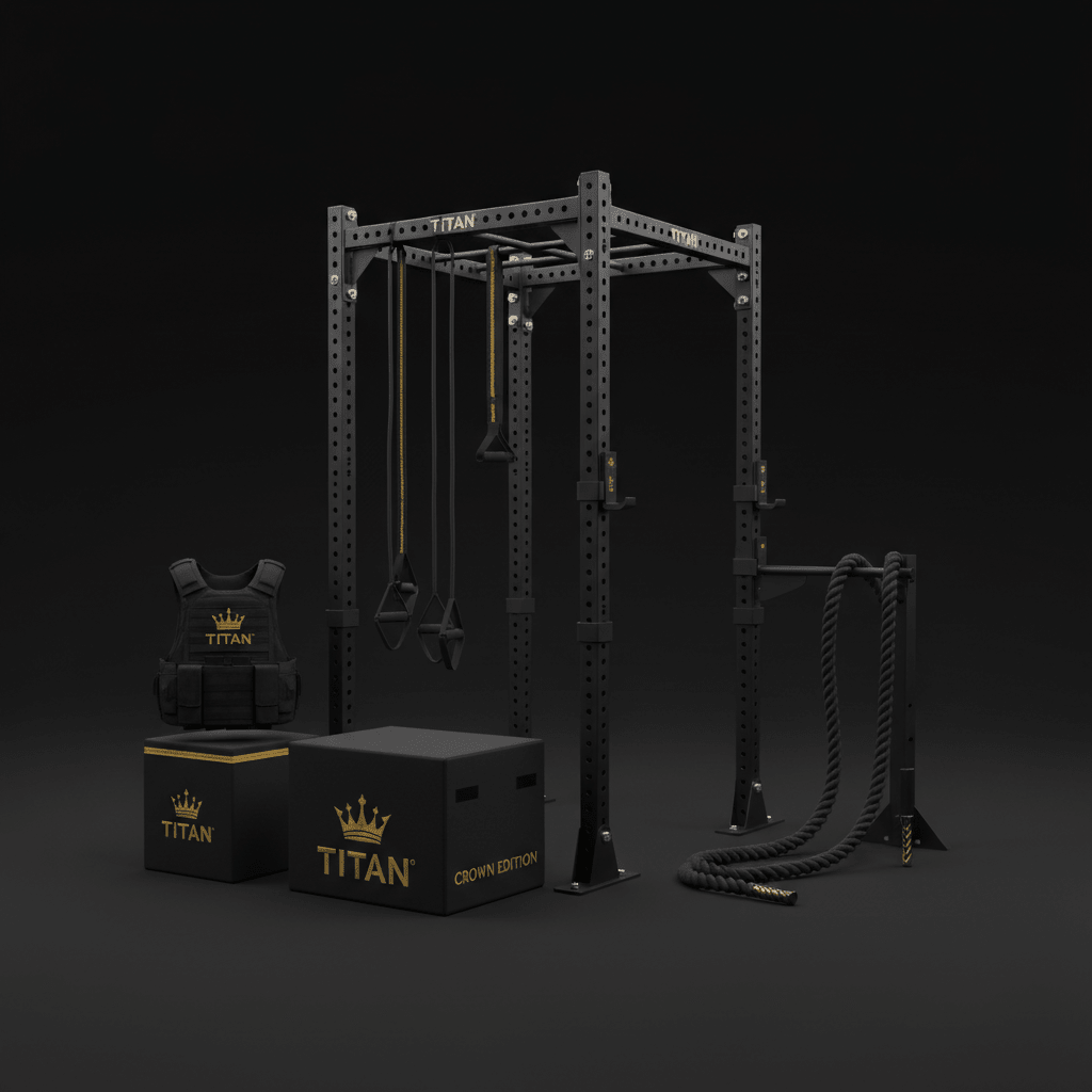 TITAN All-In-One Special Forces Operator Home Gym Kit — Crown Edition