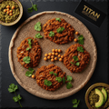 TITAN Ethiopian Vegan Injera & Lentil Breakfast - High-Protein Meal Plan