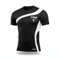 TITAN Black & White Performance Tee - Premium Edition