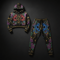 TITAN Women's Jogger Set - Twin Koi Crown Edition Design