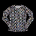 Holographic Butterfly Long Sleeve — Women's Warrior Drop
