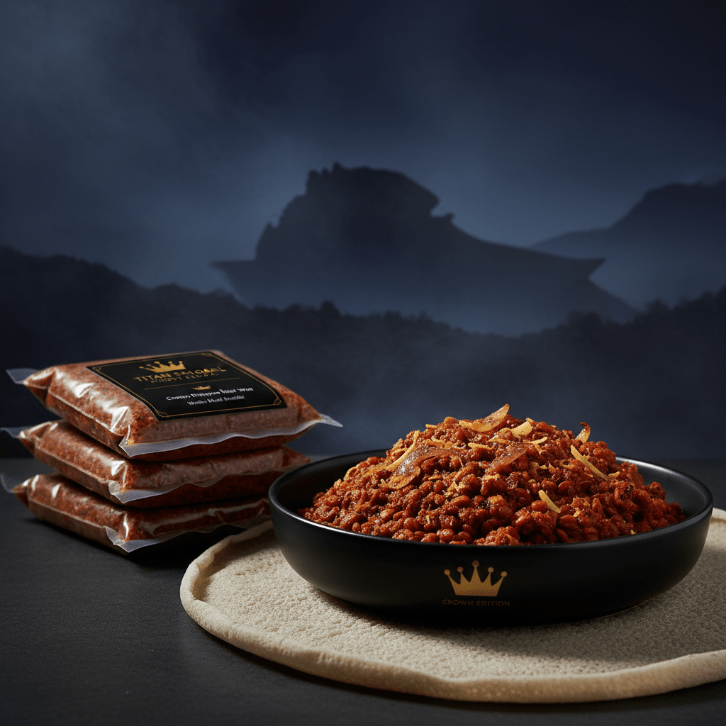 Crown Ethiopian Misir Wot Weekly Meal Bundle — TITAN SPORT GLOBAL Crown Edition