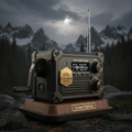 TITAN Tactical Hand-Crank Emergency Radio Crown Edition