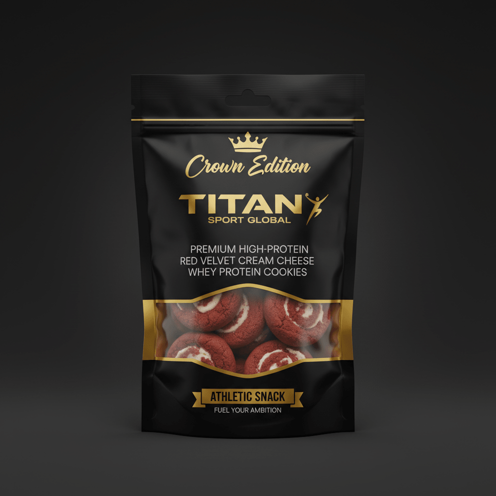 Red Velvet Cream Cheese Whey Protein Cookie — TITAN SPORT GLOBAL