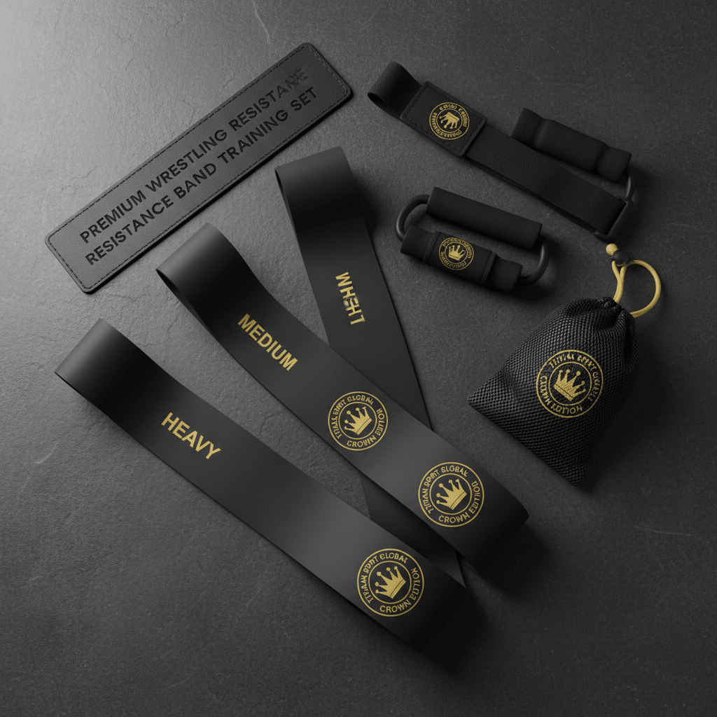 TITAN Crown Edition Wrestling Resistance Band Set