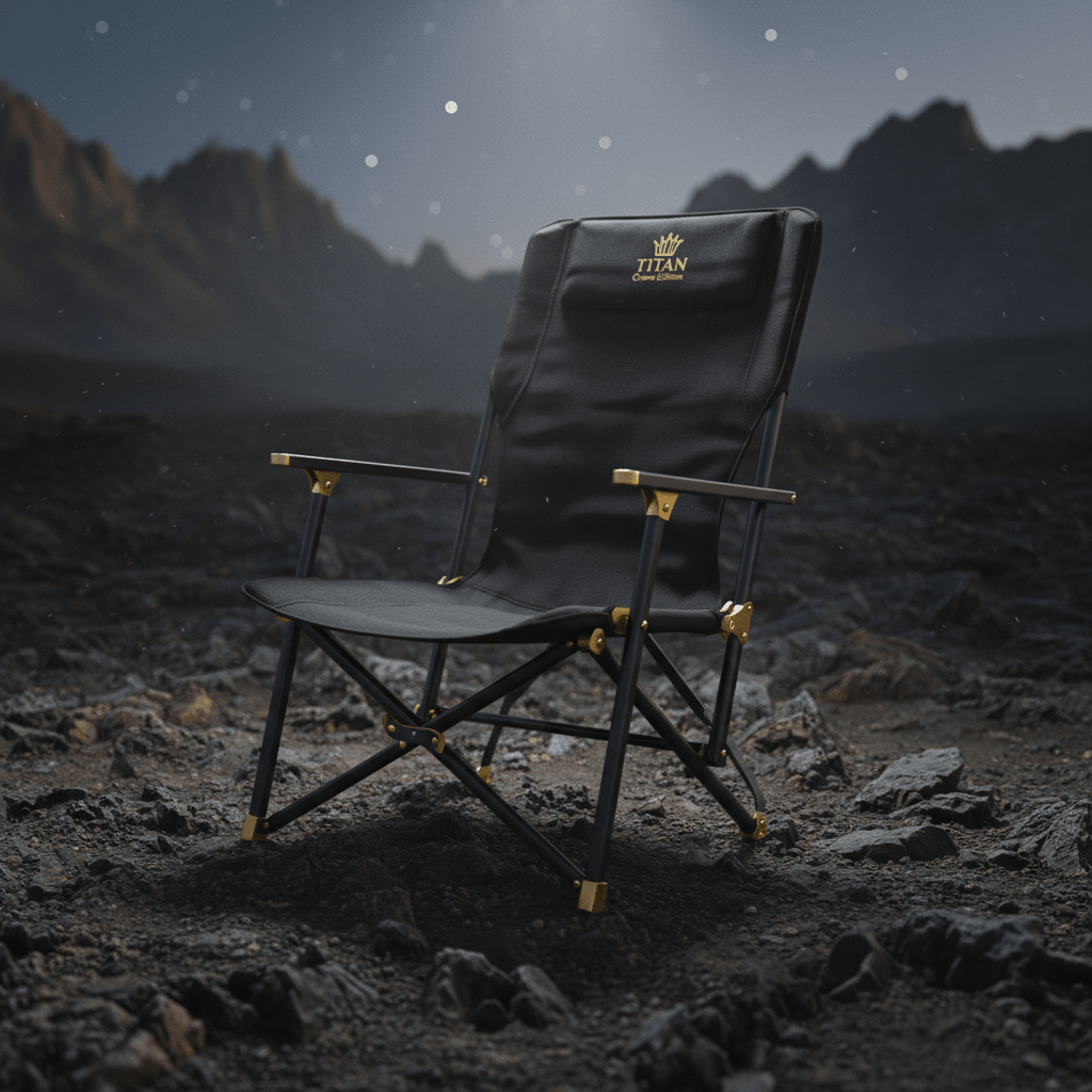 TITAN ThroneField Ultralight Camp Chair — Crown Edition