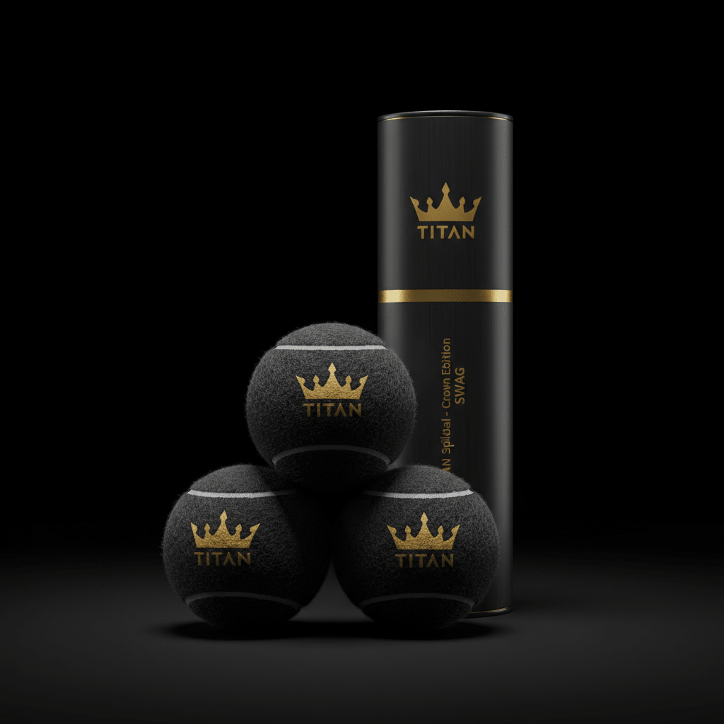 TITAN Off-Grid Tennis Balls — Carbon Crown SWAG