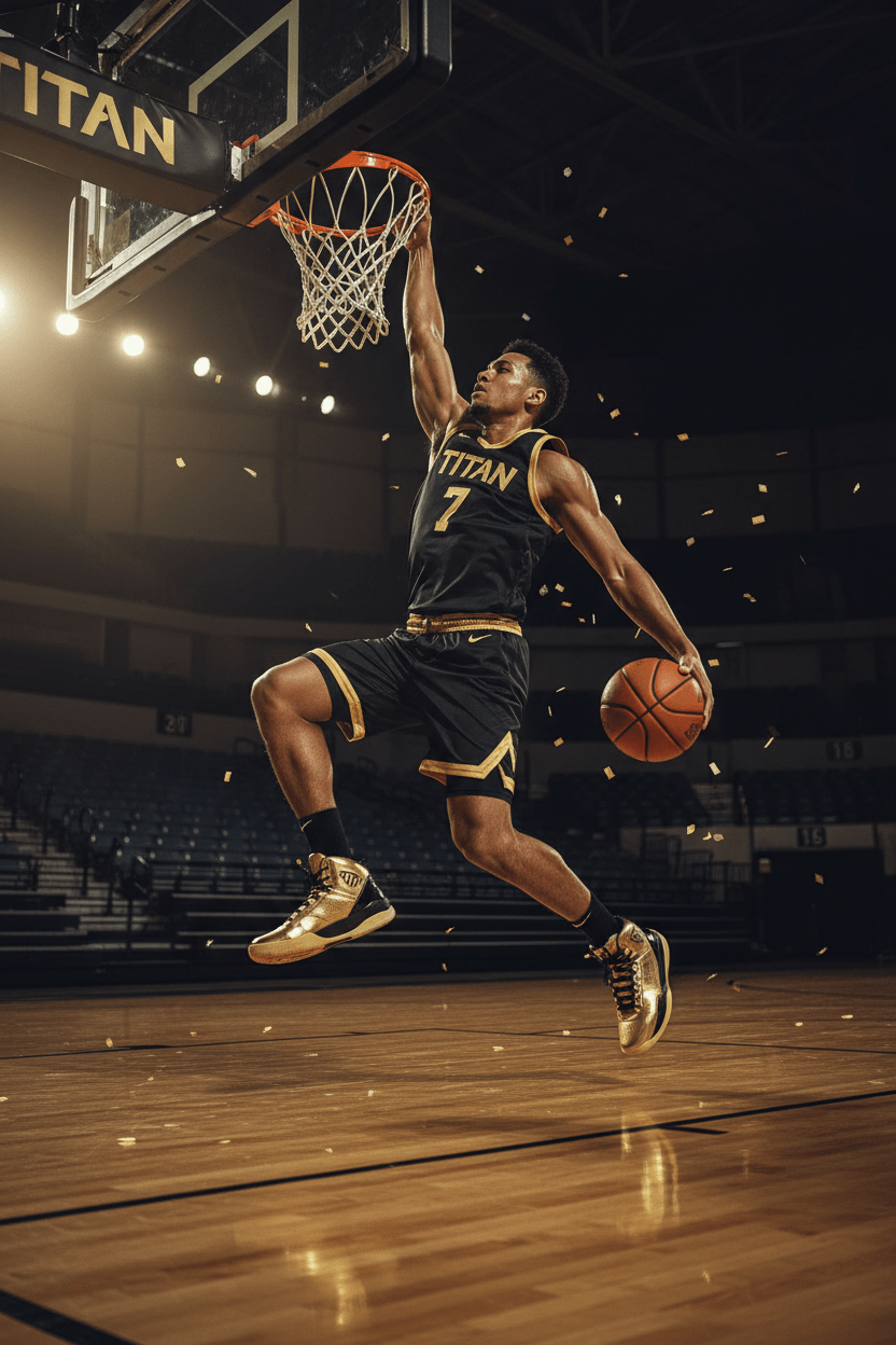 TITAN Basketball Shoes Men's lifestyle shot