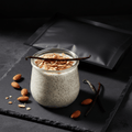 TITAN Protein Chia Pudding Kit – Vanilla Almond, premium product photography