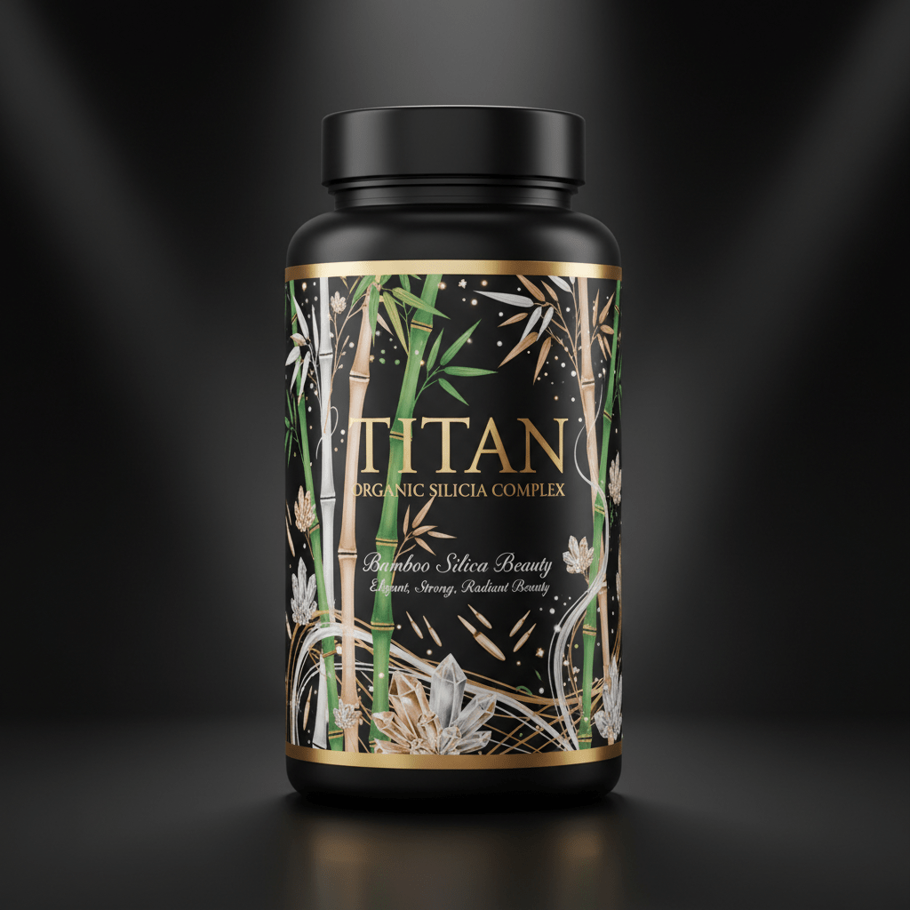 TITAN Organic Silica Complex - Hair, Skin & Nail Strengthener