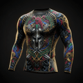 TITAN Men's Compression Base Layer Top - Spartan Crown Edition Design