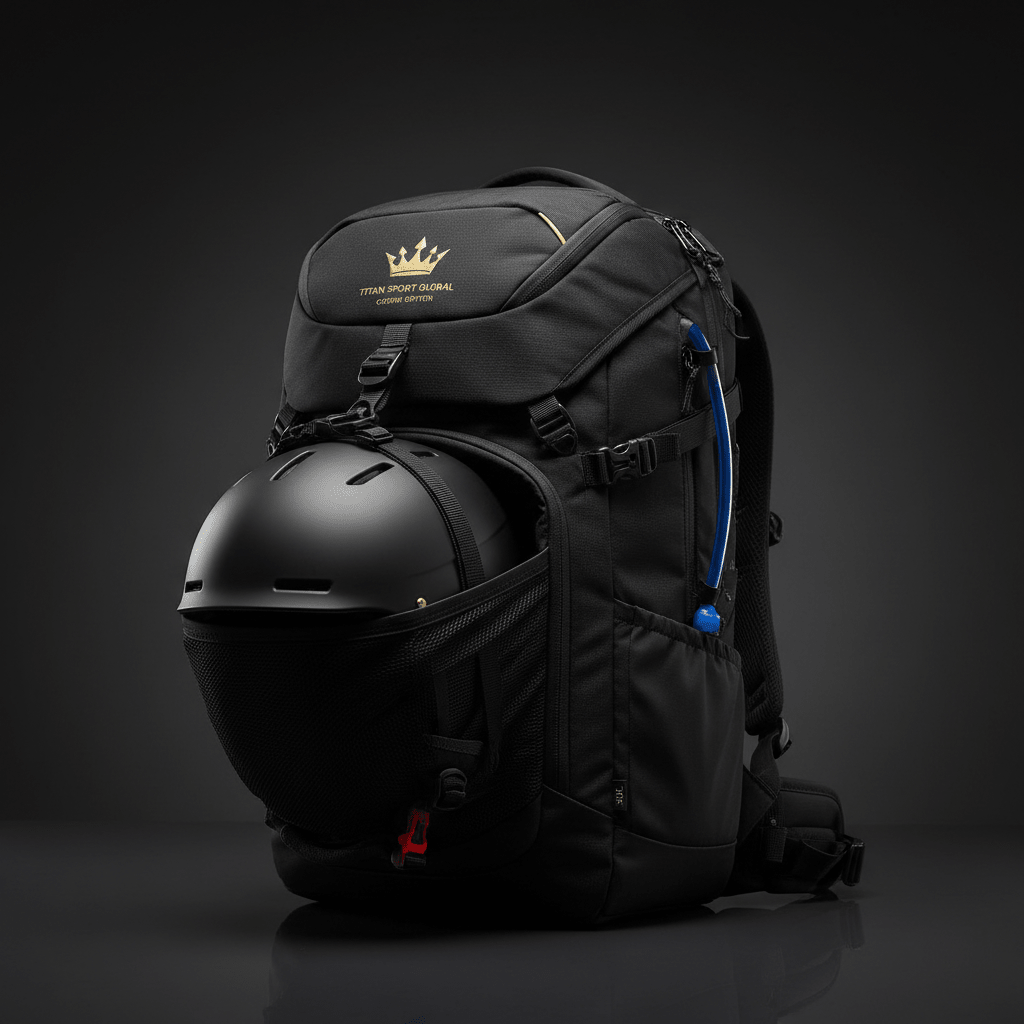 TITAN Crown Snow Backpack 30L Helmet Carry System