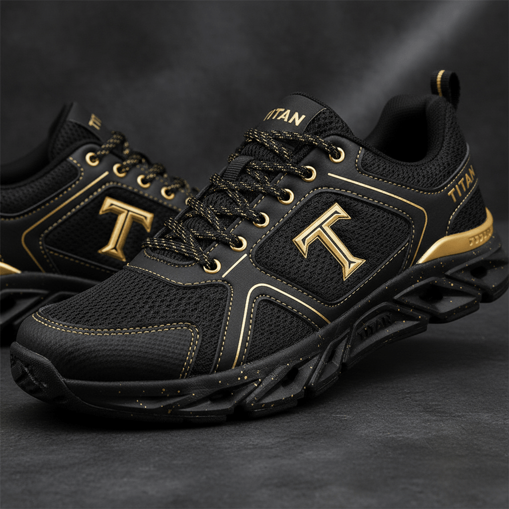 TITAN Cross Training Shoes Men's side profile detail shot
